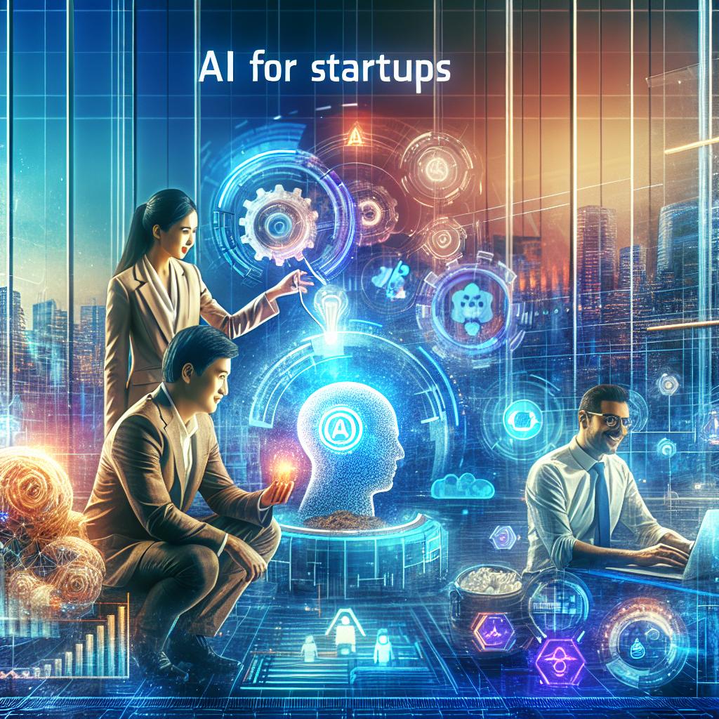 Illustration of entrepreneurs assessing how much you can sell a business idea for with AI assistance.